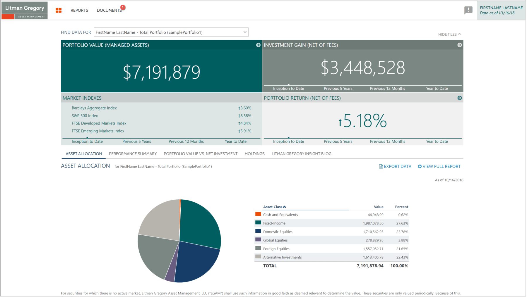 client portal